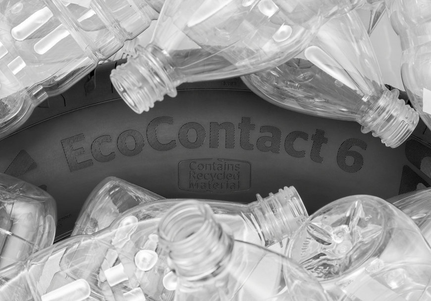 CONTINENTAL REIFEN MIT POLYESTER AUS RECYCELTEN PET-FLASCHEN AB SOFORT IN GANZ EUROPA VERFÜGBAR